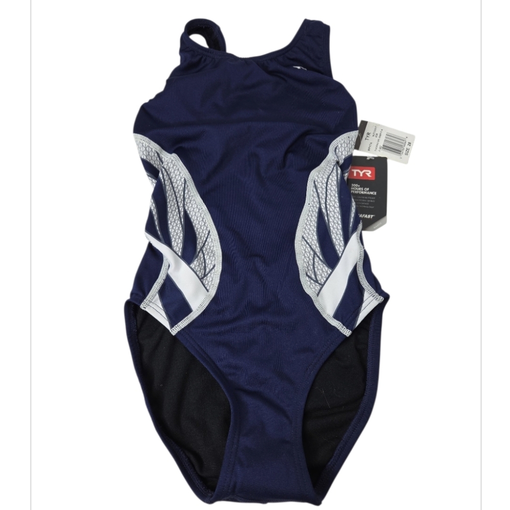 TYR Women's/Teen Girl Phoenix Maxfit Swimsuit Size 28 NWT